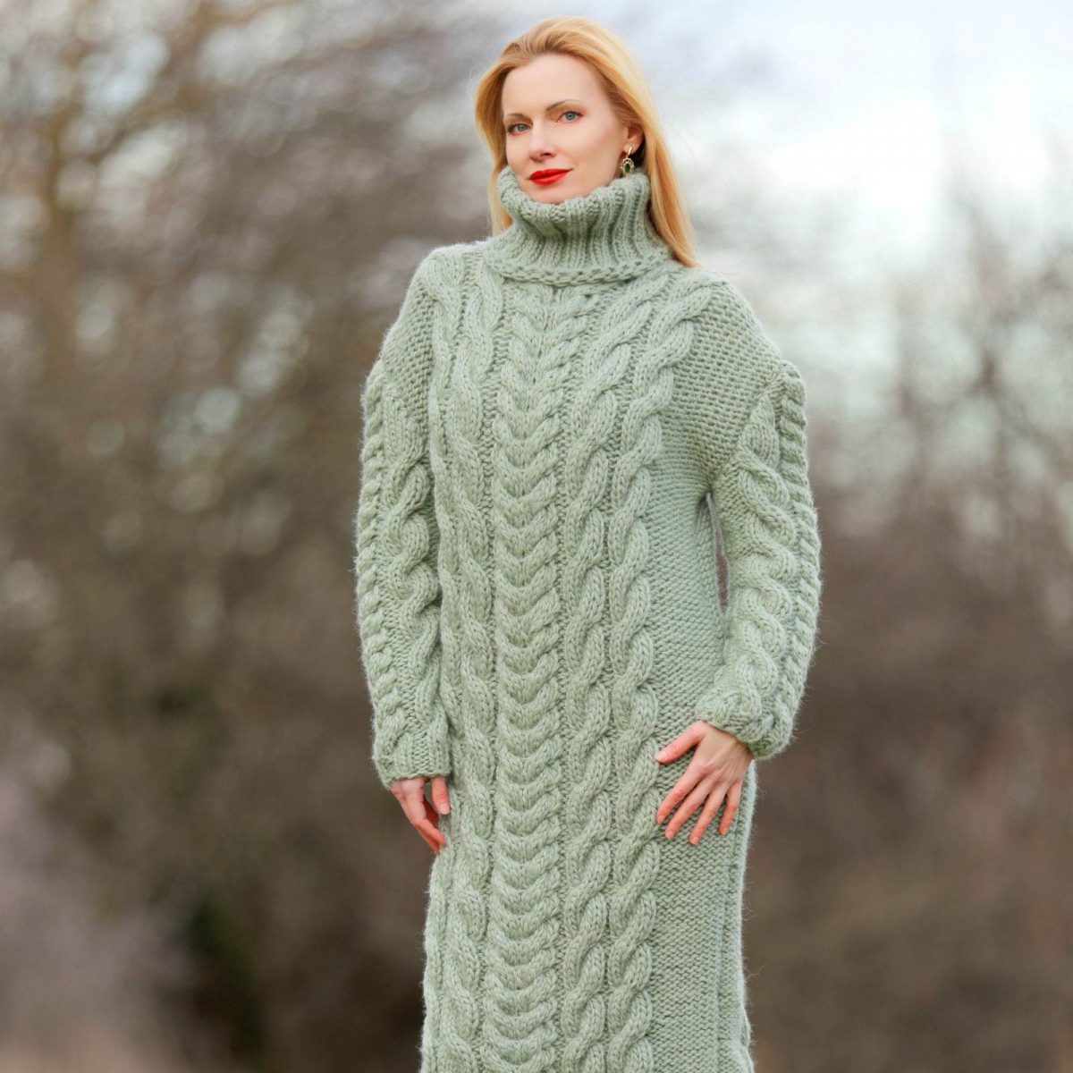 christopher esber green knit dress Christopher Esber Slashed Knit Sunray Strapless Dress main image 1